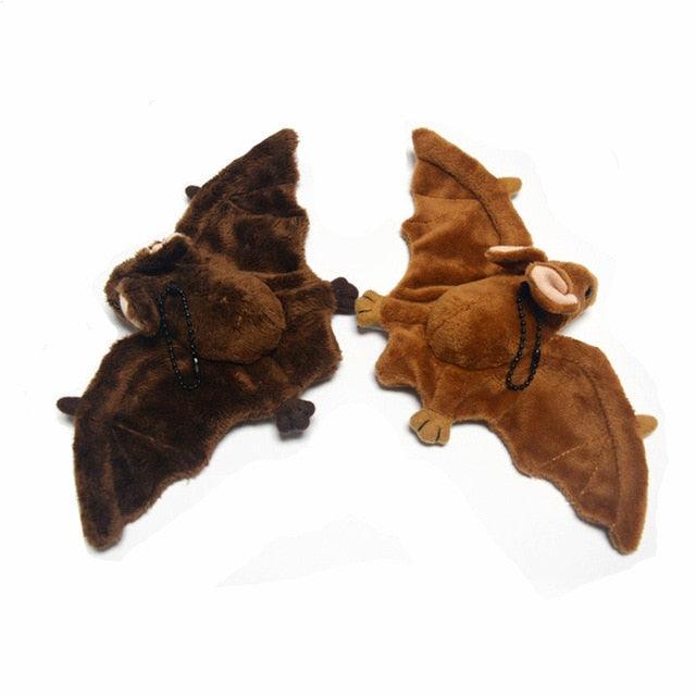 4.5 Inch Dark Bat Plush Toys, Realistic Stuffed Wild Animals