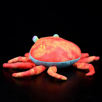 Red Crabs Plush Toys, Real Ocean Creatures, Soft Crabs Plush Toys for Children