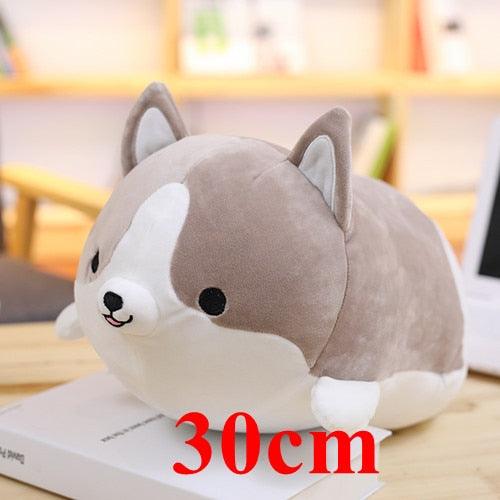 Shiba Ini and Corgi plush toy