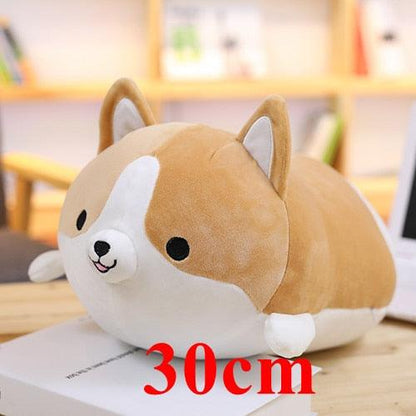 Shiba Ini and Corgi plush toy