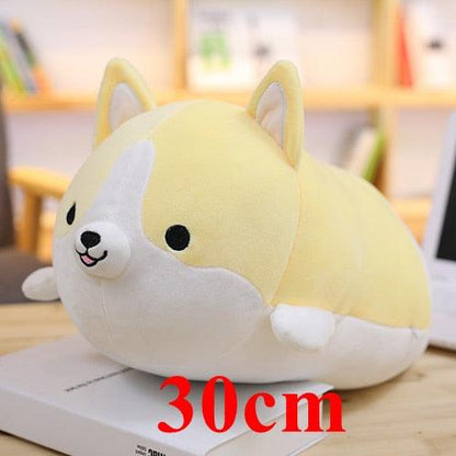 Shiba Ini and Corgi plush toy