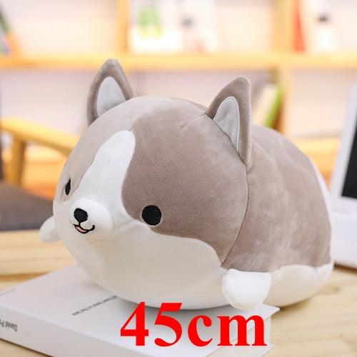 Shiba Ini and Corgi plush toy