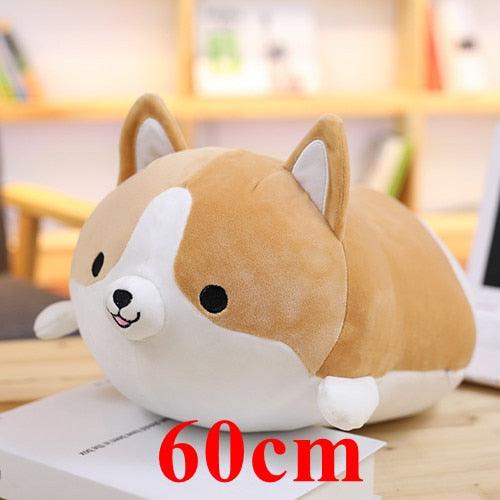 Shiba Ini and Corgi plush toy