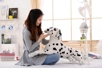 Realistic Dalmatian Plush Doll, Simulation Dog Plush Doll for Children