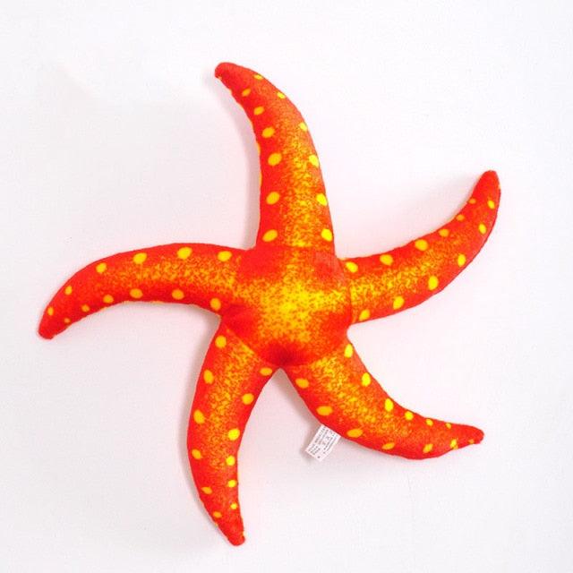 Real plush starfish