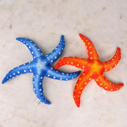 Real plush starfish