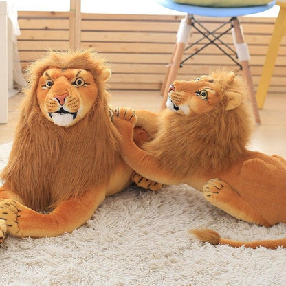 Peluche Réaliste Lion - Peluche Center | Boutique Doudou & Peluches