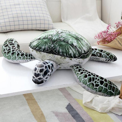 Cute Realistic Sea Turtle Plush Toys