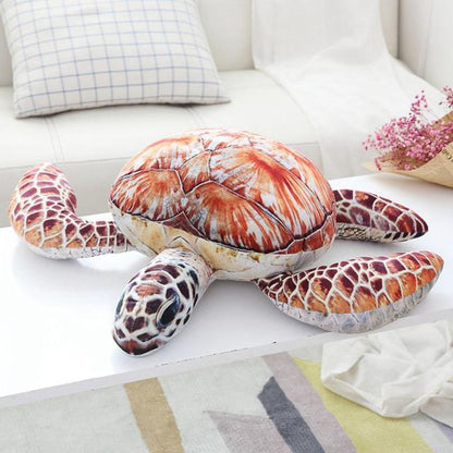 Cute Realistic Sea Turtle Plush Toys