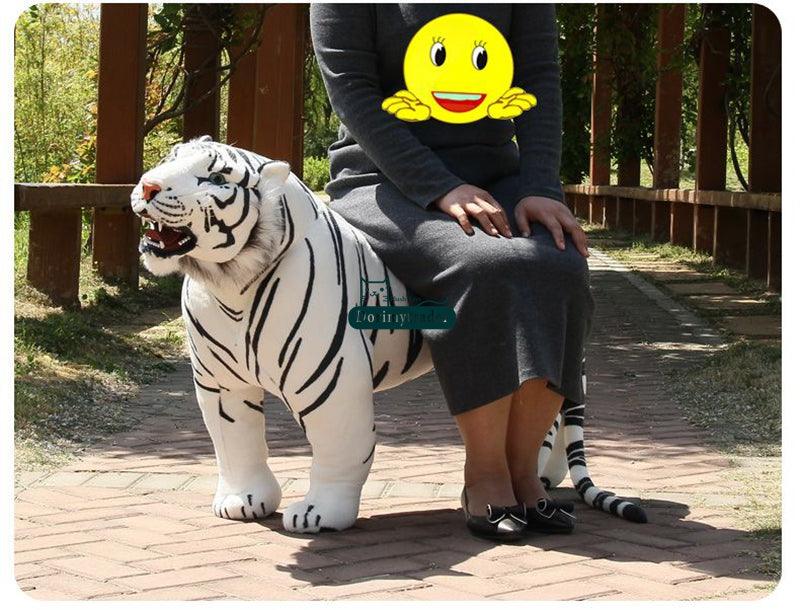 Jouet Peluche Tigre Géant de Simulation 43" / 110 CM