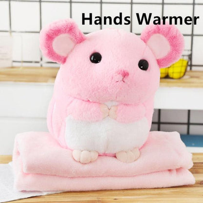 Super soft animal mouse plush toy for sleeping