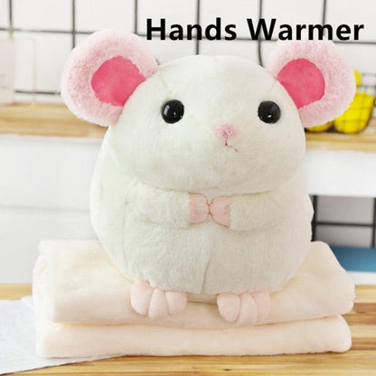 Super soft animal mouse plush toy for sleeping