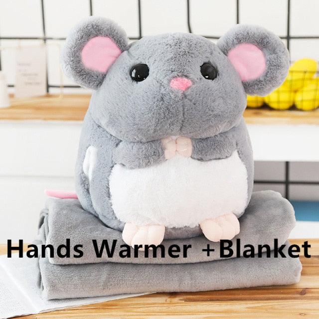 Super soft animal mouse plush toy for sleeping