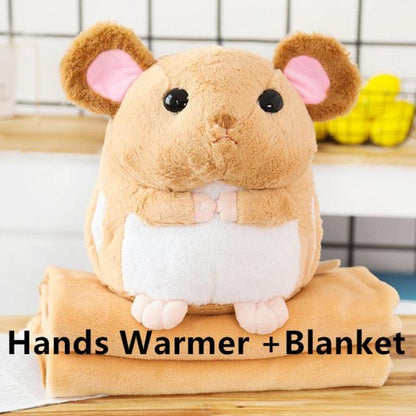 Super soft animal mouse plush toy for sleeping