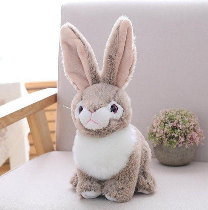 Peluche Lapin Réaliste - Peluche Center | Boutique Doudou & Peluches