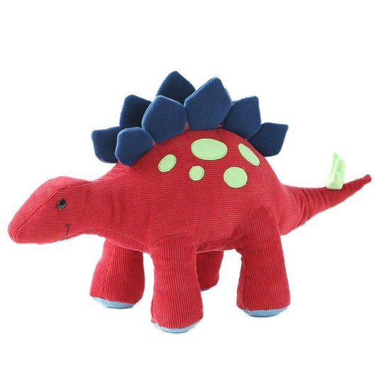 Peluche Dinosaure Stégosaure Rouge - Peluche Center | Boutique Doudou & Peluches