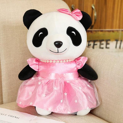 Kawaii Panda Plush with Skirt