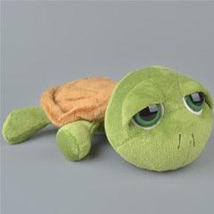 Tortue à gros yeux en peluche