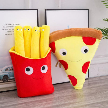 Peluches Pizza et Frites