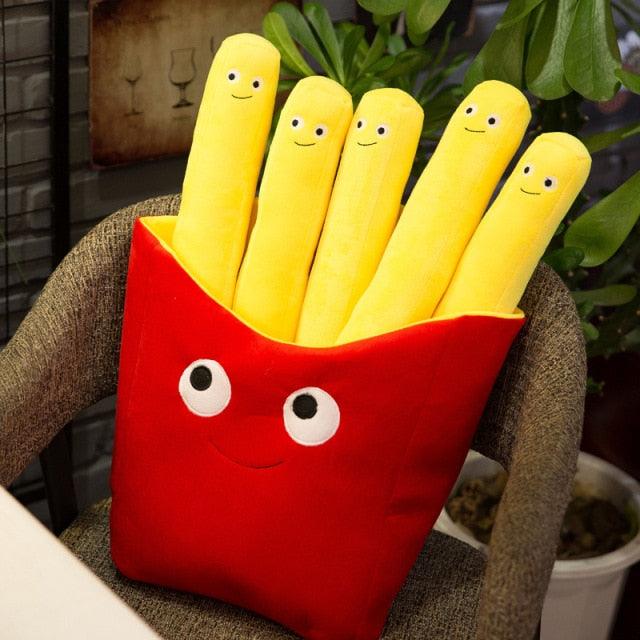 Pizza and Fries Plush Toys