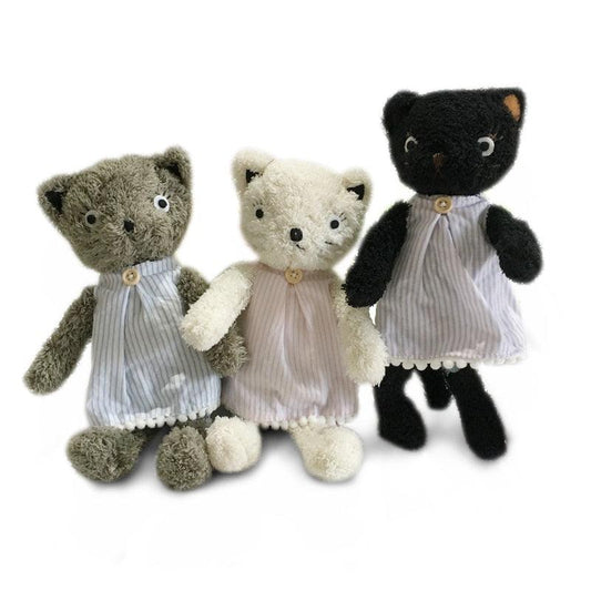 Poupées en peluche Kawaii Cats, animaux en peluche Dressing Cat