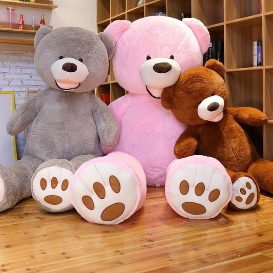 Nounours en Peluche 100cm - Peluche Center | Boutique Doudou & Peluches