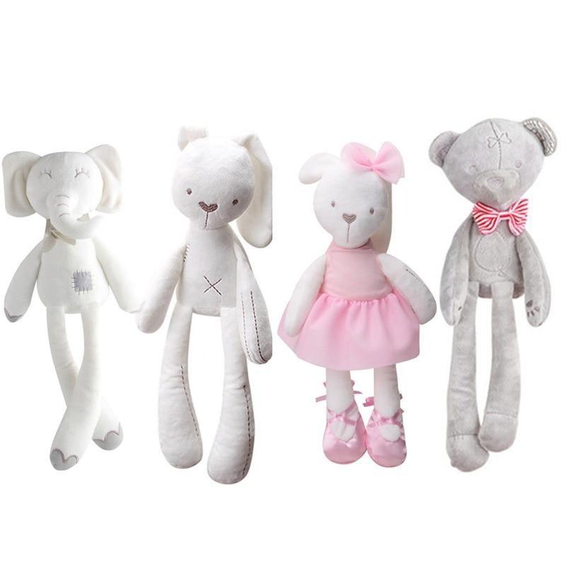 Jouets en peluche pour bébé, poupées de confort pour bébé.