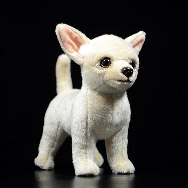 Peluche Chien Chihuahua 9" réaliste