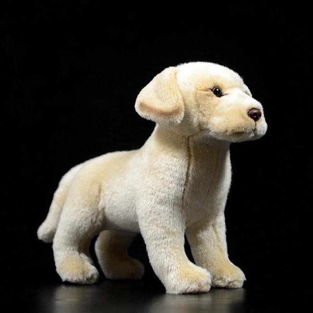 Peluche chien Labrador Retriever 9" réaliste