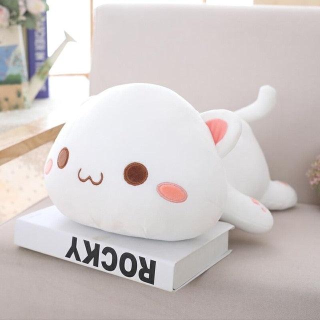 Kawaii Animals Plush Toy Cute Cat Lying