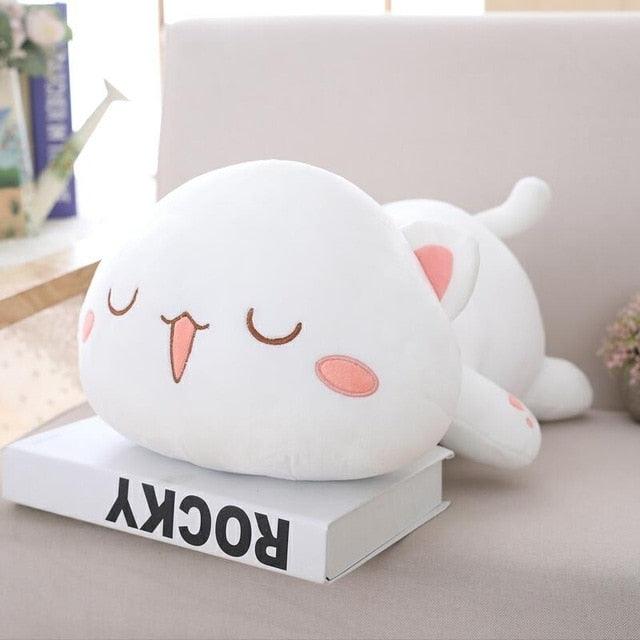 Kawaii Animals Plush Toy Cute Cat Lying