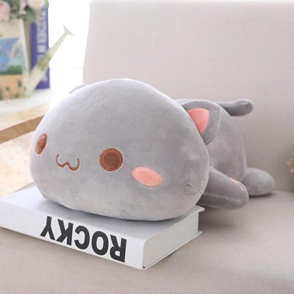 Kawaii Animals Plush Toy Cute Cat Lying