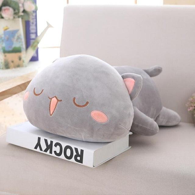 Kawaii Animals Plush Toy Cute Cat Lying