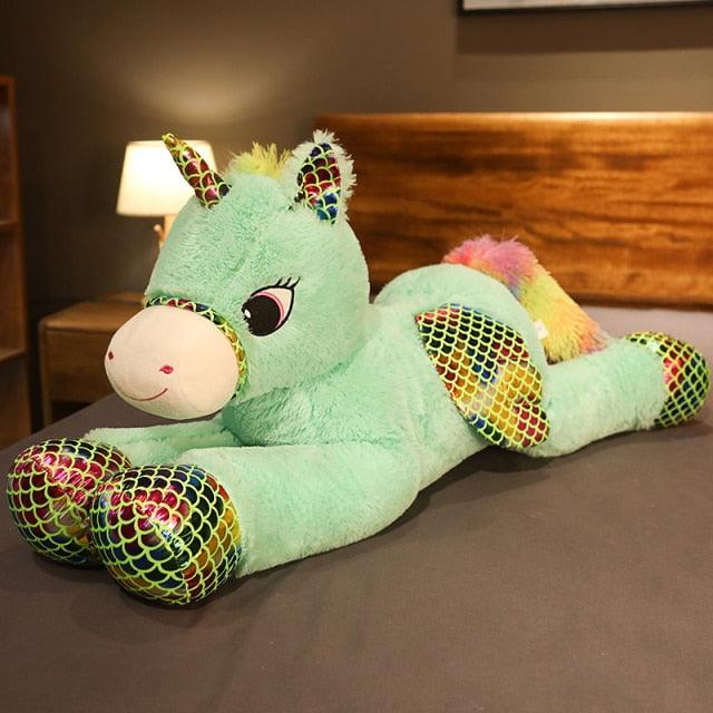 Giant Rainbow Unicorn Plush