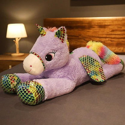 Giant Rainbow Unicorn Plush