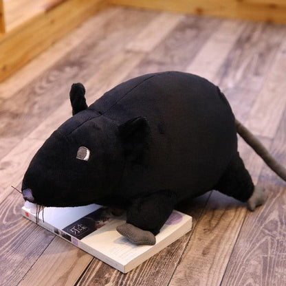 8" - 23.5" Grande poupée peluche de simulation réaliste de rat et de souris
