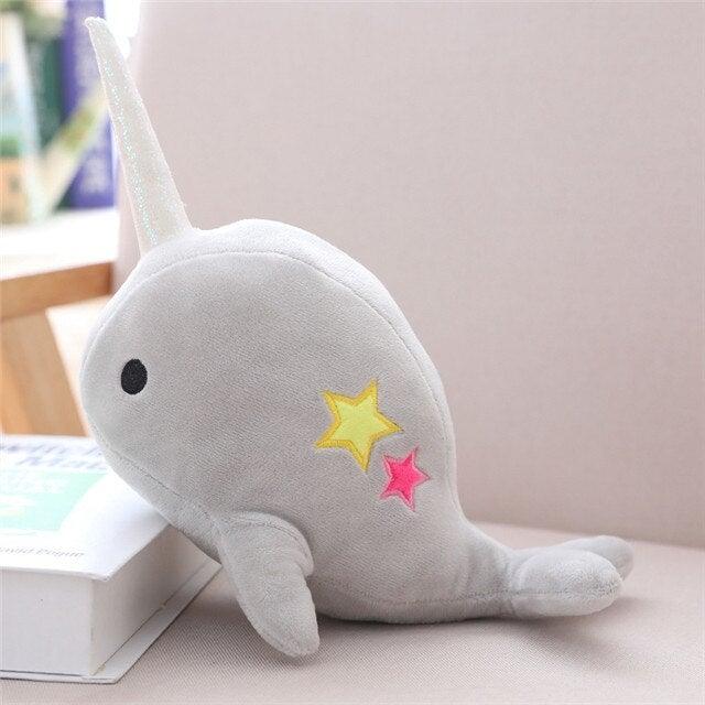 Peluche Baleine Licorne Etoile - Peluche Center | Boutique Doudou & Peluches