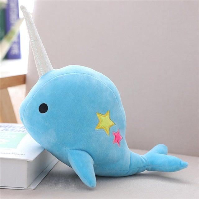 Peluche Baleine Licorne Etoile - Peluche Center | Boutique Doudou & Peluches