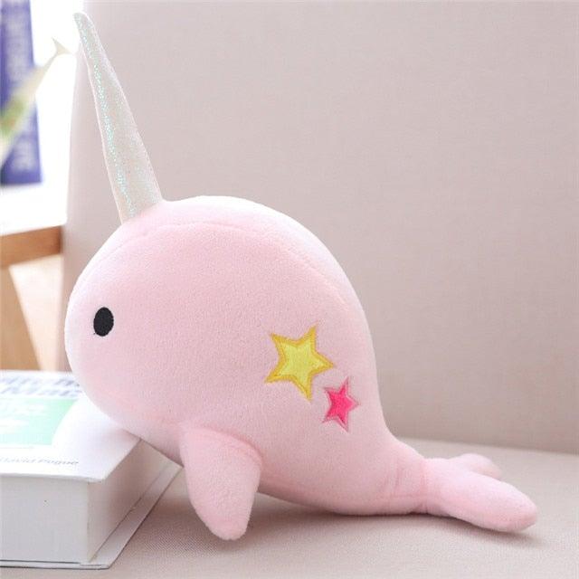 Peluche Baleine Licorne Etoile - Peluche Center | Boutique Doudou & Peluches