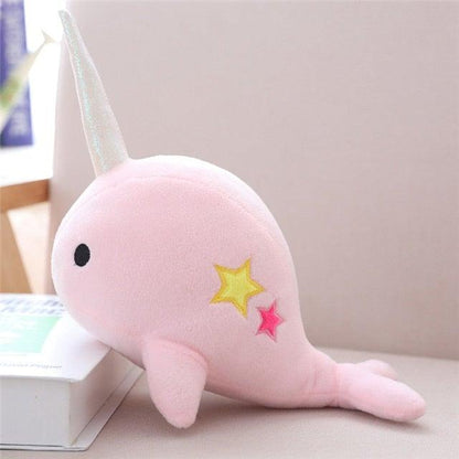 Peluche Baleine Licorne Etoile - Peluche Center | Boutique Doudou & Peluches