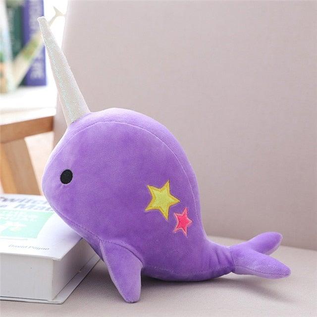 Peluche Baleine Licorne Etoile - Peluche Center | Boutique Doudou & Peluches