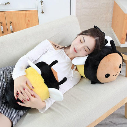 Plushie Kawaii Ladybug Bee Pillow Stuffed Toys