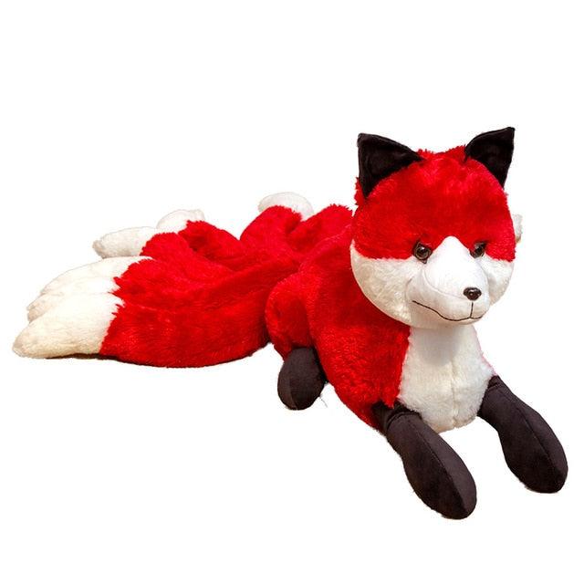 Cute nine-tailed fox plush toy