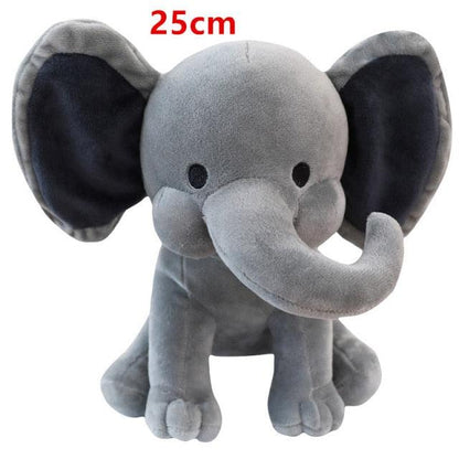 Peluche éléphants colorés