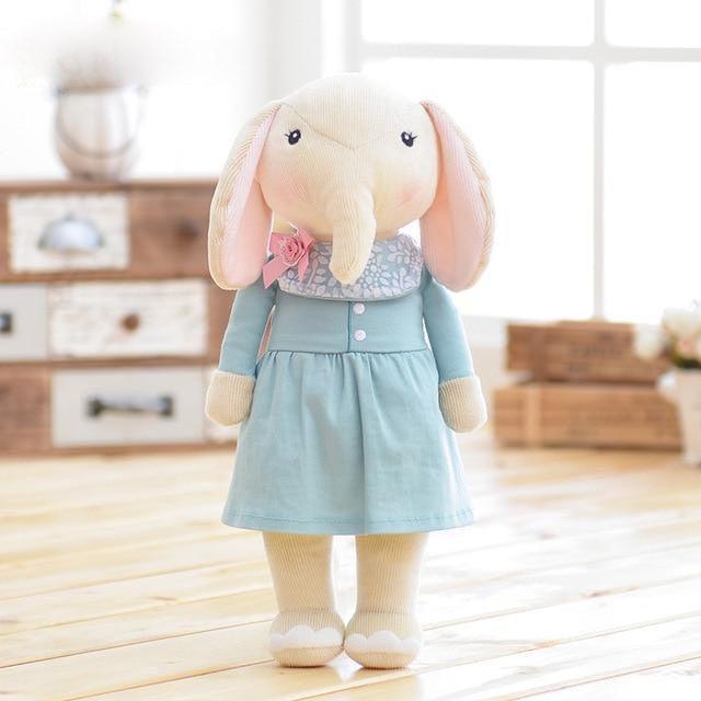 Peluche Poupée Éléphant - Peluche Center | Boutique Doudou & Peluches