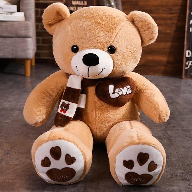 Teddy Bear 4 Colors with Scarf