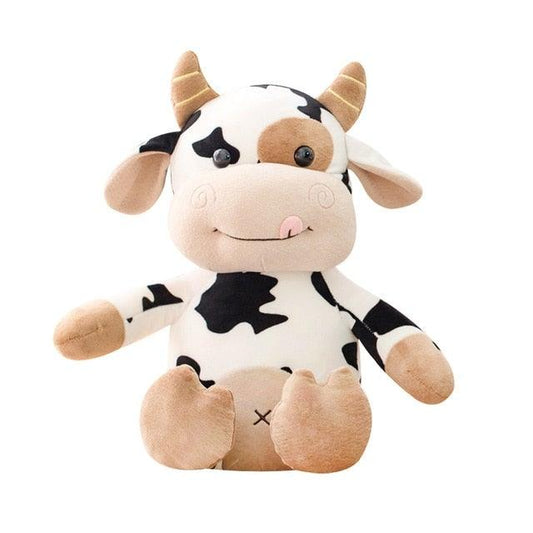 Peluche Vache Blanche Noire - Peluche Center | Boutique Doudou & Peluches