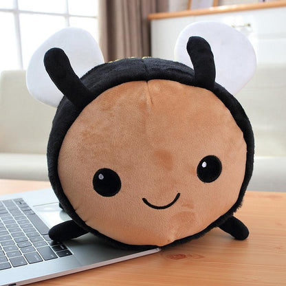 Plushie Kawaii Ladybug Bee Pillow Stuffed Toys