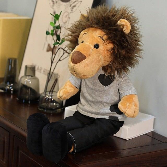 Peluche Lion Habillé - Peluche Center | Boutique Doudou & Peluches