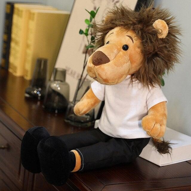 Peluche Lion Habillé - Peluche Center | Boutique Doudou & Peluches